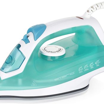 Product image of the product “Emerio SI-110298.4 iron Steam iron Ceramic soleplate 2000 W Green, White ”