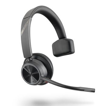 Image du produit “POLY Voyager 4310 UC Casque Sans fil Arceau Bureau/Centre d'appels USB Type-A Bluetooth Noir ”
