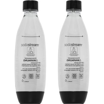 Artikelbild des Artikels “Sodastream DuoPack Fuse Flaschenset 2x 1L, schwarz “