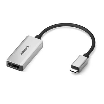 Artikelbild des Artikels “Marmitek USB-C® Adapter [1x USB-C® - 1x DisplayPort Buchse] USB-C / DisplayPort Adapter 0.15m “