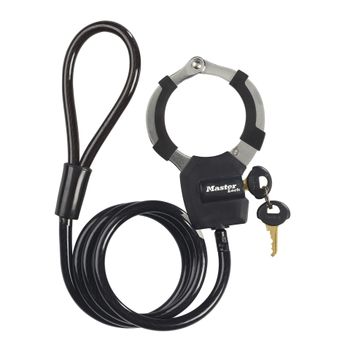Artikelbild des Artikels “Master Lock 8275EURDPROBLK Kabelschloss Schwarz Schlüsselschloss “