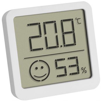 Product image of the product “TFA Dostmann Solo Thermo-/Hygrometer white 30.5053.02 ”
