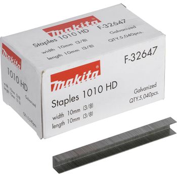 Product image of the product “Makita F-32647 Tackerklammern 5040 St. Abmessungen (L x B) 10mm x 10mm ”