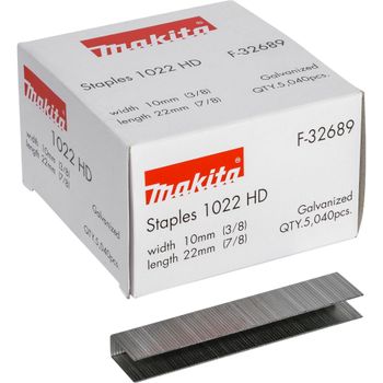 Product image of the product “Makita F-32689 Tackerklammern 5040 St. Abmessungen (L x B) 22mm x 10mm ”