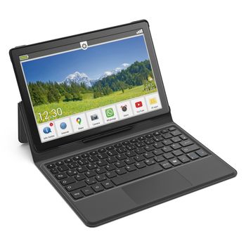 Product image of the product “Emporia KEYPAD-TAB1DE tablet case Folio Black ”