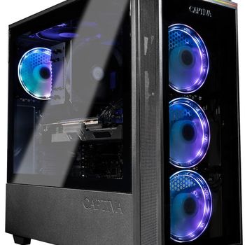 Artikelbild des Artikels “Captiva G12IG 21V3 Gaming PC i5-10400F 16GB/1TB 500GB SSD RTX 3060 Windows 11 “