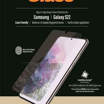 Artikelbild des Artikels “PanzerGlass™ PanzerGlass® UltraForce1 Displayschutz für Samsung Galaxy S22 “