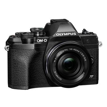 Image du produit “Olympus OM-D E‑M10 Mark IV + ED 14-42mm F3.5-5.6 EZ 4/3