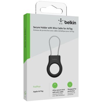Artikelbild des Artikels “Belkin Secure Holder mit Drahtschlaufe Apple AirTag, schwarz “