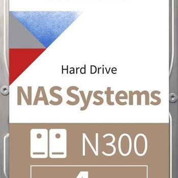 Artikelbild des Artikels “4TB NAS Toshiba N300 HDWG440UZSVA Gold 7200RPM 256MB “
