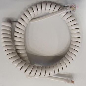 Immagine del prodotto “Hörerspiralkabel kurz, chiarograu, lose ”