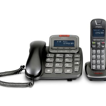 Immagine del prodotto “Emporia TH-21ABB telefono Telefono analogico/DECT Identificatore di chiamata Nero ”