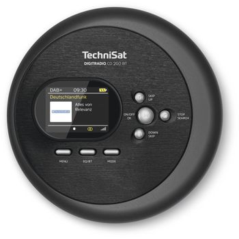Immagine del prodotto “TechniSat DIGITRADIO CD 2GO BT Lettore CD portatile Nero ”