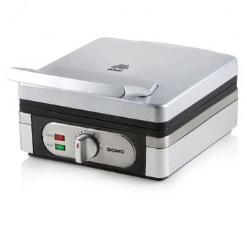 Immagine del prodotto “Domo DO 9047 W 2 waffle 1400 W Argento ”