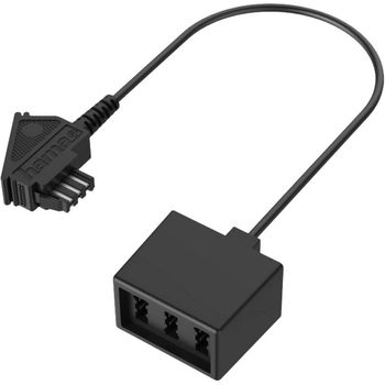 Product image of the product “Hama 00201114 telephone cable 10 m Black ”