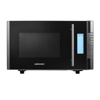 Product image of the product “MEDION MD 14482 Black, Stainless steel Grill microwave Countertop 20 L 800 W ”