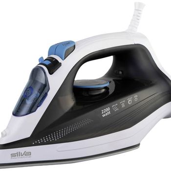 Product image of the product “Silva Homeline DB 2201 Dampfiron dark grey, white, blue 2200W ”
