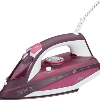 Immagine del prodotto “Clatronic DB 3705 Ferro a vapore Piastra in Ceramica 2600 W Rosa ”