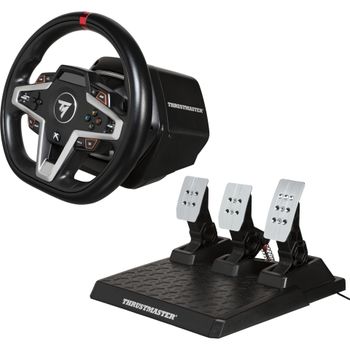 Product image of the product “Thrustmaster T248 Black USB Steering wheel + Pedals Analogue / Digital PC, PlayStation 4, PlayStation 5 ”