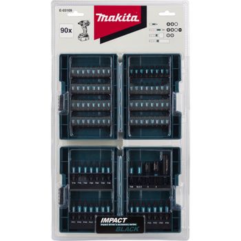 Product image of the product “Makita E-03109 Impact Black Bit-Set 90-tlg. ”