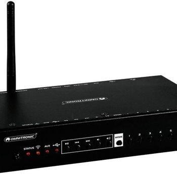 Artikelbild des Artikels “Omnitronic CIA-40WIFI 2.0 Stereo-Verstärker 2x25W Schwarz AirPlay, DLNA, Internetradio, USB, WLAN “