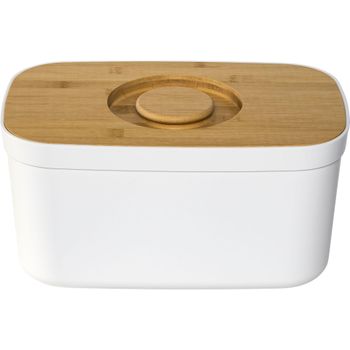 Product image of the product “Joseph Joseph Bread Bin bread box Rectangular White Bamboo, Plastic ”