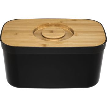 Product image of the product “Joseph Joseph Bread Bin bread box Rectangular Black Bamboo, Plastic ”