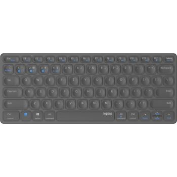 Artikelbild des Artikels “Rapoo E9600M Tastatur wireless QWERTZ dark grey Bluetooth “