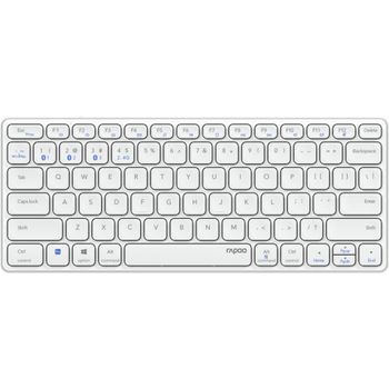 Artikelbild des Artikels “Rapoo E9600M Tastatur kabellos QWERTZ weiß - Aluminium “