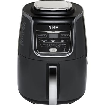 Product image of the product “Ninja  AF160EU Air Fryer MAX, 5.2L, 6-in-1, Uses No Oil, Air Fry, Max Crisp, Roast, Bake, Reheat, Dehydrate, Family Size, Digital, Cook From Frozen, Non-Stick, Dishwasher Safe Basket, - grey & black ”