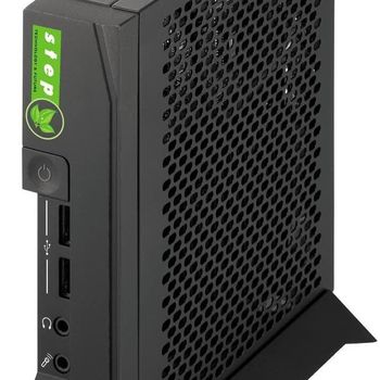 Image du produit “step Micro DS190P Intel® Celeron® J4105 4 Go DDR4-SDRAM 128 Go SSD Mini PC Noir ”