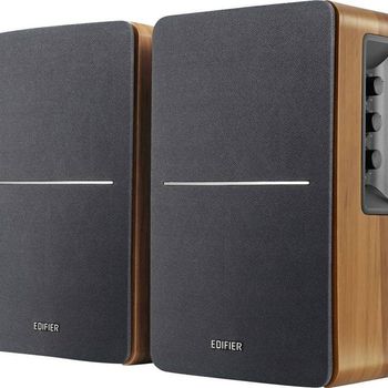 Product image of the product “Edifier Studio 1280T loudspeaker 2-way Grey, Wood Wired 21 W ”