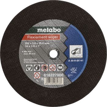 Product image of the product “Metabo Flexiamant super 350x3,0x 25,4 Stahl ”