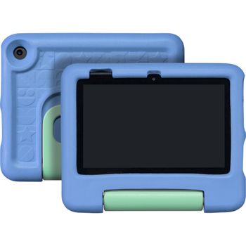 Artikelbild des Artikels “Amazon Fire 7 Kids Kinder Tablet (2022) WiFi 16 GB blaue Hülle • ohne Werbung “