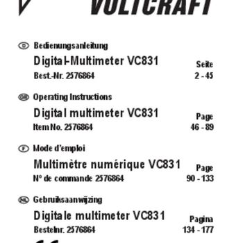 VOLTCRAFT VC-511 Stromzangenadapter Messbereich A/AC (Bereich): 0 - 400A Messbereich A/DC (Bereich): 0 - 400A