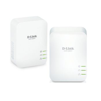 Product image of the product “D-Link DHP-601AV PowerLine network adapter Ethernet LAN White 2 pc(s) ”