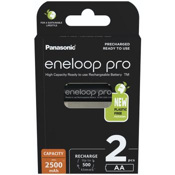 Artikelbild des Artikels “Eneloop pro HR06 Mignon (AA)-Akku NiMH 2500 mAh 1.2V 2St. “