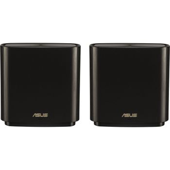 Immagine del prodotto “ASUS ZenWiFi AX (XT9) AX7800 2er Set Schwarz Banda tripla (2.4 GHz/5 GHz/5 GHz) Wi-Fi 6 (802.11ax) Nero 4 Interno ”