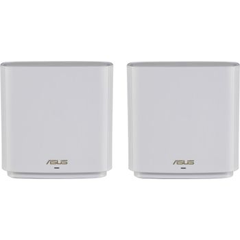 Immagine del prodotto “ASUS ZenWiFi AX (XT9) AX7800 2er Set Weiß Banda tripla (2.4 GHz/5 GHz/5 GHz) Wi-Fi 6 (802.11ax) Bianco 4 Interno ”