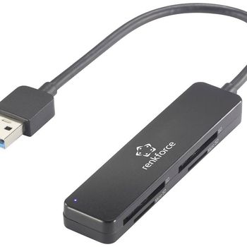 Artikelbild des Artikels “Renkforce RF-PCR-220 Externer Speicherkartenleser USB-A (USB 3.2 Gen 1) Schwarz “