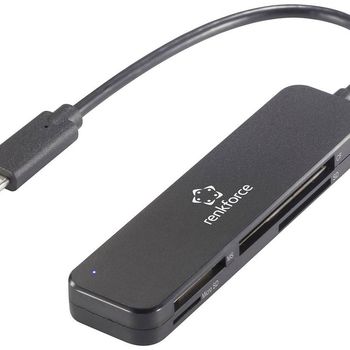 Artikelbild des Artikels “Renkforce RF-PCR-230 Externer Speicherkartenleser USB-C® (USB 3.2 Gen 1) Schwarz “