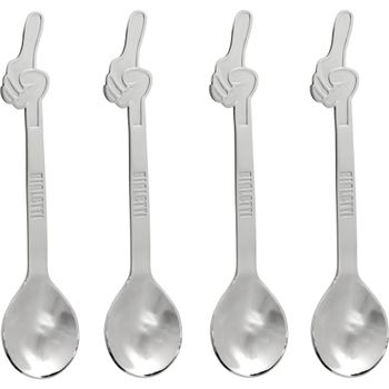 Immagine del prodotto “Bialetti DCDESIGN15 cucchiaio Cucchiaino da caffè Acciaio inox 4 pz ”