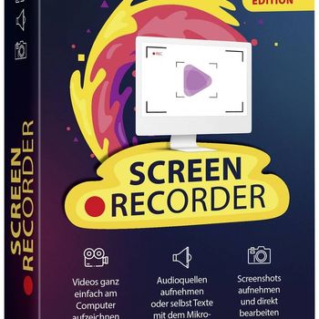 Product image of the product “Markt & Technik Screen Recorder Ultimate full version, 1 license Windows Recording Software ”