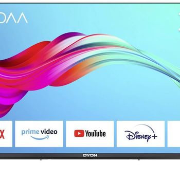 Artikelbild des Artikels “Dyon SMART 32 VX LED-TV 80cm 32 Zoll EEK F (A - G) DVB-T2, DVB-C, DVB-S2, HD ready, Smart TV, WLAN, CI+ Schwarz “