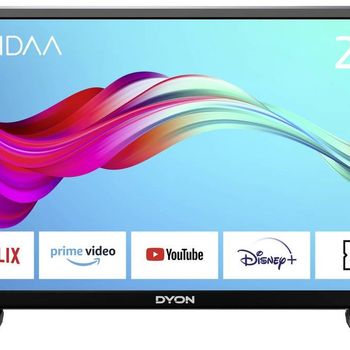 Artikelbild des Artikels “Dyon SMART 24 VX LED-TV 60cm 24 Zoll EEK F (A - G) DVB-T2, DVB-C, DVB-S2, HD ready, Smart TV, WLAN, CI+ Schwarz “