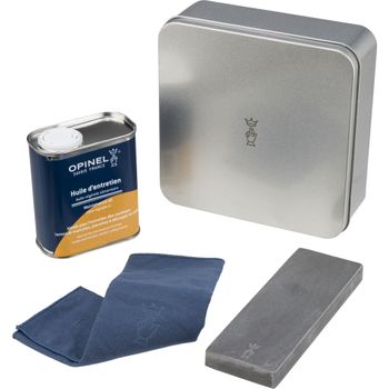 Artikelbild des Artikels “Opinel Pflegeset für Messer und Opinel-Klingen - Naturstein “