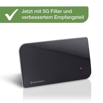 Product image of the product “Oehlbach Scope Vision 5G DVB-T2 Aktive DVB-T/T2 Flachantenna Innenbereich black ”