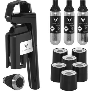 Product image of the product “Coravin Weinsystem black Timeless Six + 6 piece ”