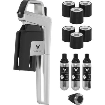 Product image of the product “Coravin Weinsystem silver Timeless Six + 6 piece ”