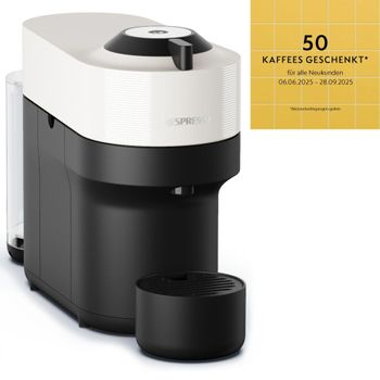 Artikelbild des Artikels “Krups Nespresso Vertuo Pop XN9201 - Pad-Kaffeemaschine - Coconut White “
